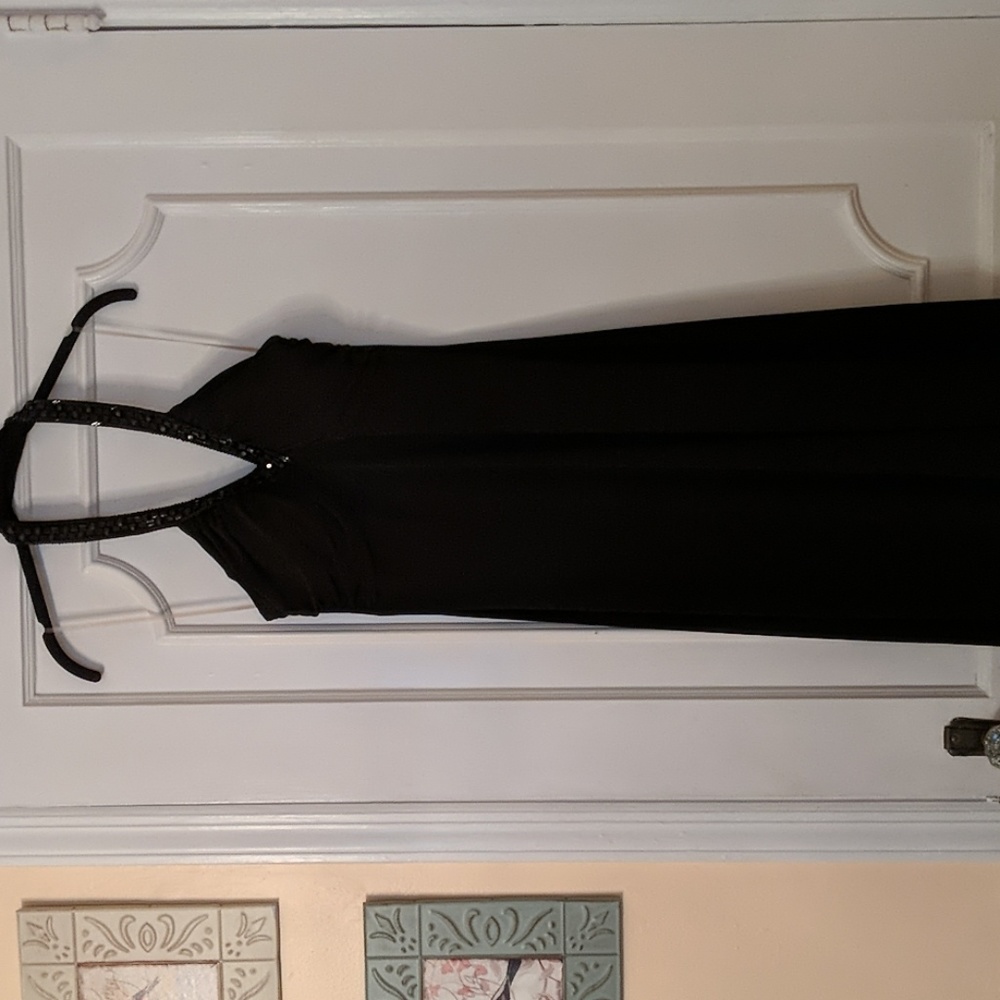 Brand new little black dress size 6 sequin